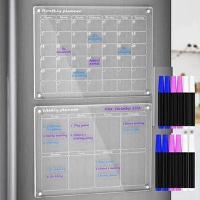 Quadro de Planejamento em Acrílico - PlanClear