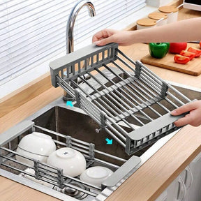 Escorredor de Pia de Cozinha Ajustável - FlexDryer