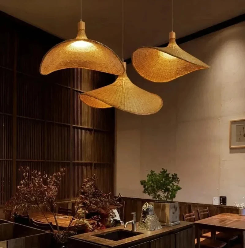Luminárias Artesanal de Bambu - BambuLuz