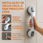 Barra de Apoio Portátil para Banheiro ventosa - SucSafe