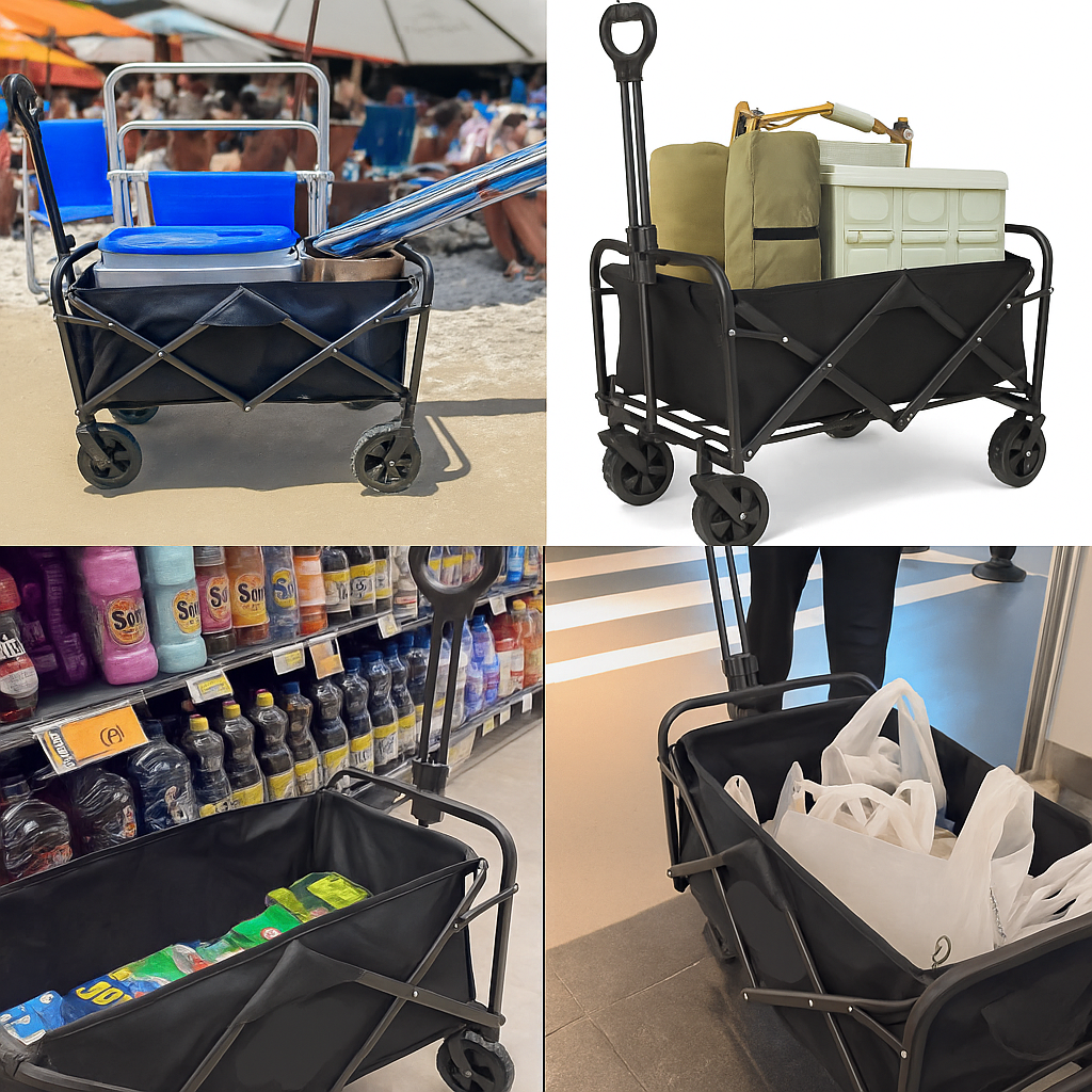 Carrinho Dobrável Multiuso - MoveMax