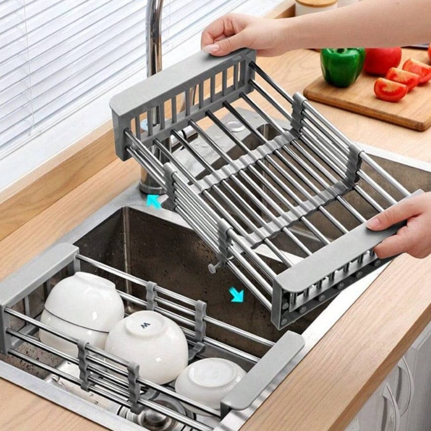 Escorredor de Pia de Cozinha Ajustável - FlexDryer