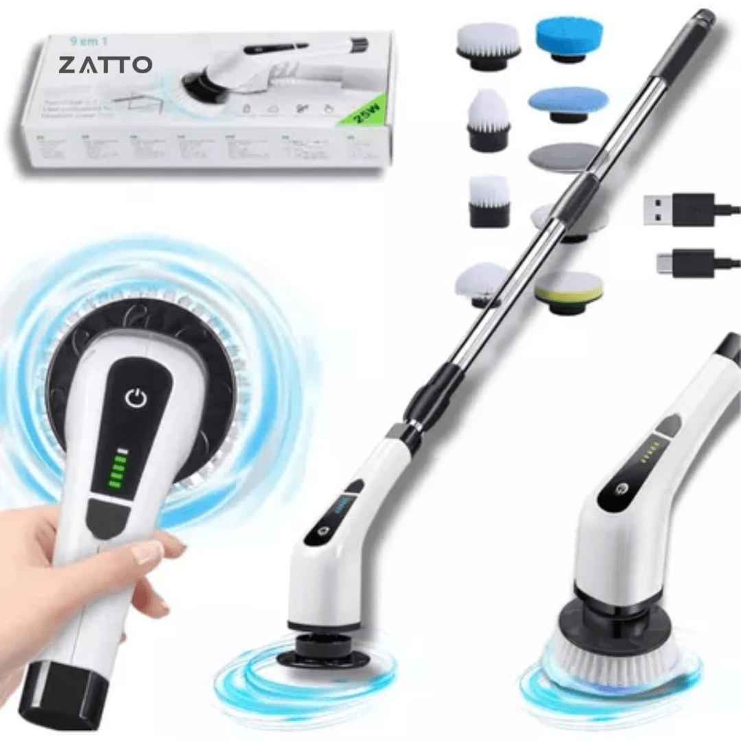 Escova de Limpeza Elétrica - CleanPro 9