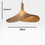 Luminárias Artesanal de Bambu - BambuLuz