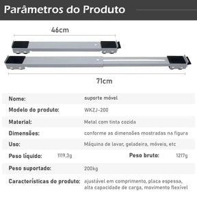 Suporte com Base - MoveUp