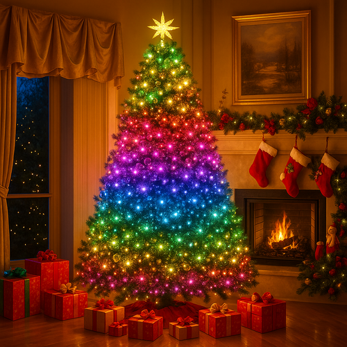 Árvore de Natal - Cristal