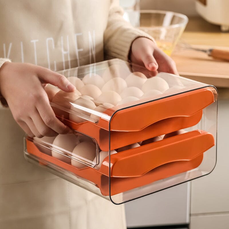 Porta Ovos Organizador de Geladeira - EggClear